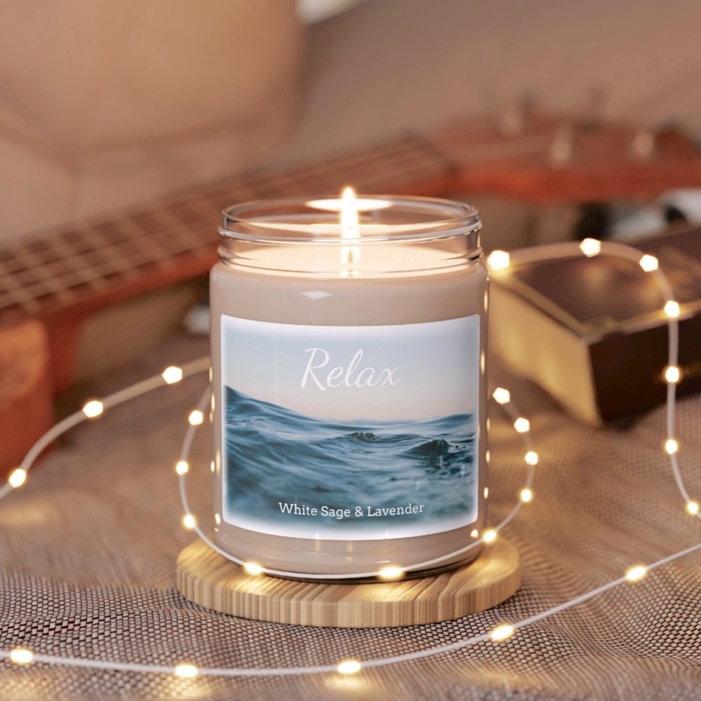 Scented Soy Candle, 9 oz
